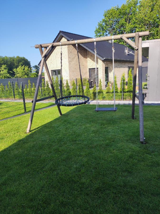 Ferienhaus Luna Am Schoenen Harkebruegger See Mit Kamin Barssel  外观 照片